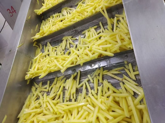 Loading and Timely Delivery of Frozen Straight Cut Fries French