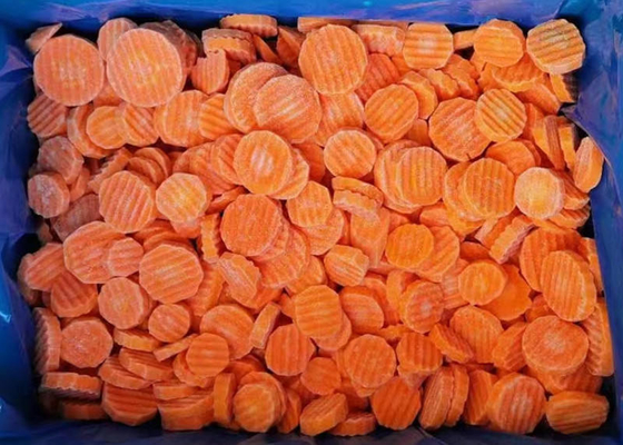 2025 New Crop Frozen Carrot Diced Frozen Fresh Carrot Slice