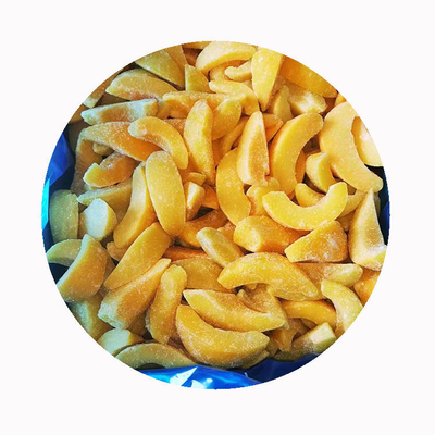IQF Best 1/6 Freeze Yellow Peach Half Peach Sliced Hot Sail Bulk Organic Fruit Frozen Freezing