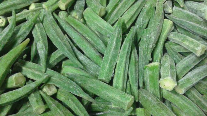 Suministro chino Mejor calidad buen precio Iqf Vegetales congelados Okra entero Gumbo 0