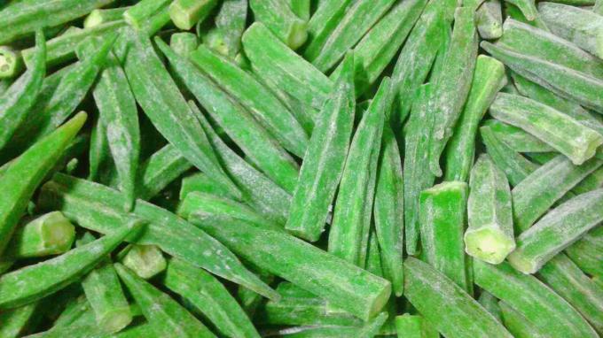 Suministro chino Mejor calidad buen precio Iqf Vegetales congelados Okra entero Gumbo 1