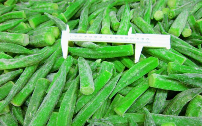 Suministro chino Mejor calidad buen precio Iqf Vegetales congelados Okra entero Gumbo 3