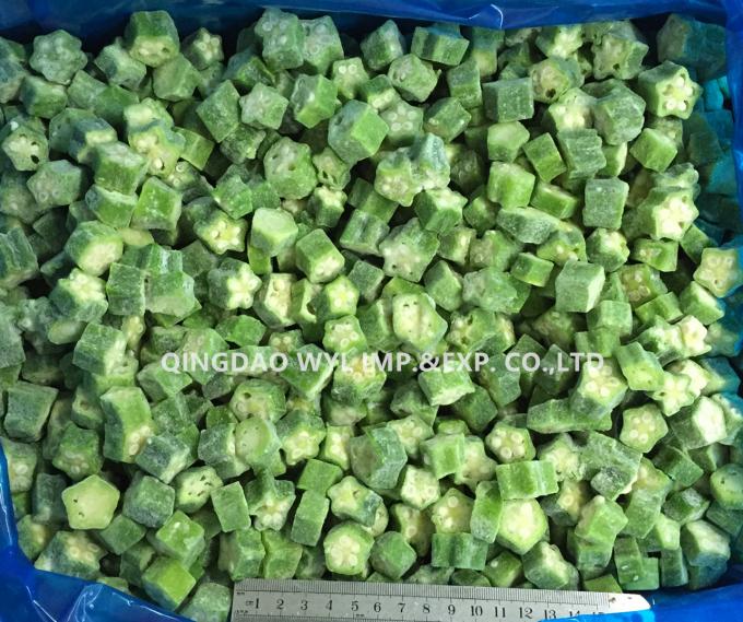 Suministro chino Mejor calidad buen precio Iqf Vegetales congelados Okra entero Gumbo 6