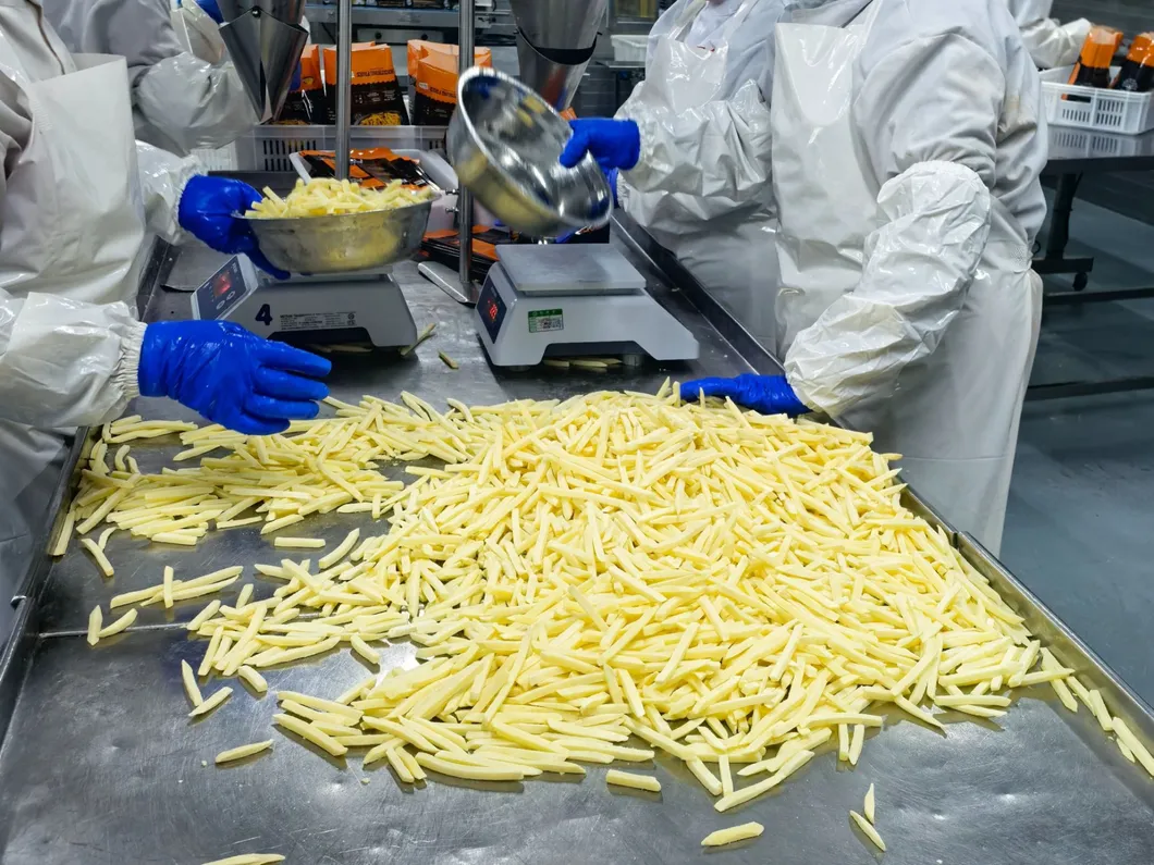 Carga y Entrega Oportuna de Papas Fritas Congeladas de Corte Recto 2
