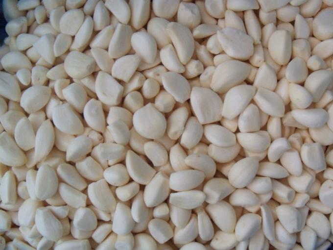 Productos calientes Precio de f&aacute;brica Color blanco Certificados BRC HACCP Vegetales congelados IQF Ajo org&aacute;nico 1