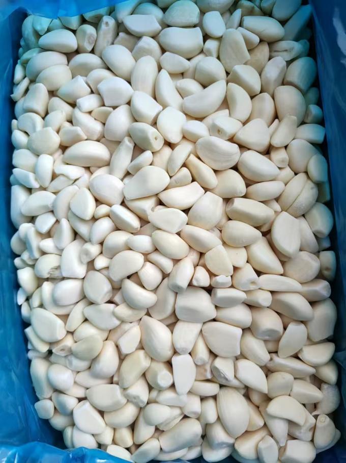 Productos calientes Precio de f&aacute;brica Color blanco Certificados BRC HACCP Vegetales congelados IQF Ajo org&aacute;nico 0