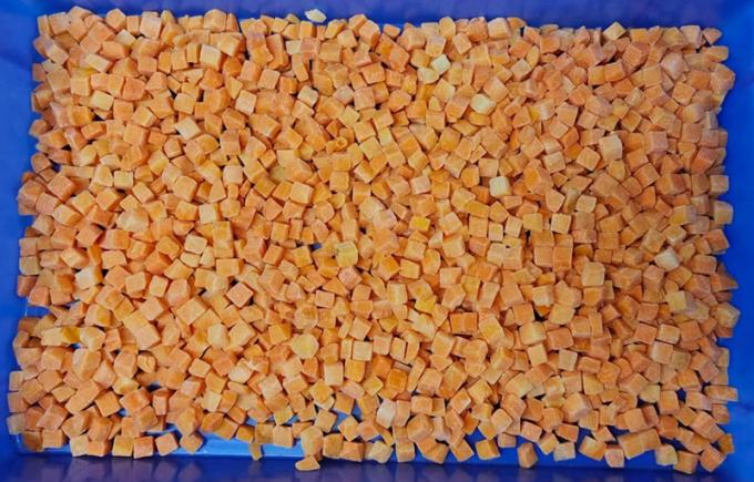 2025 Nuevo cultivo zanahoria congelada en trozos zanahoria fresca congelada 0