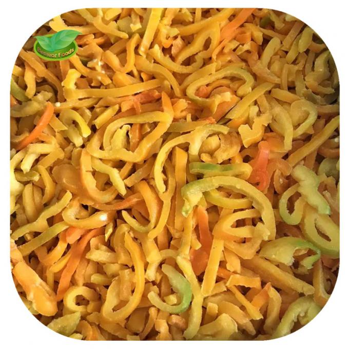China Proveedor IQF Procesamiento de bolas de pimienta roja dulce congeladas en vegetales congelados a granel 11