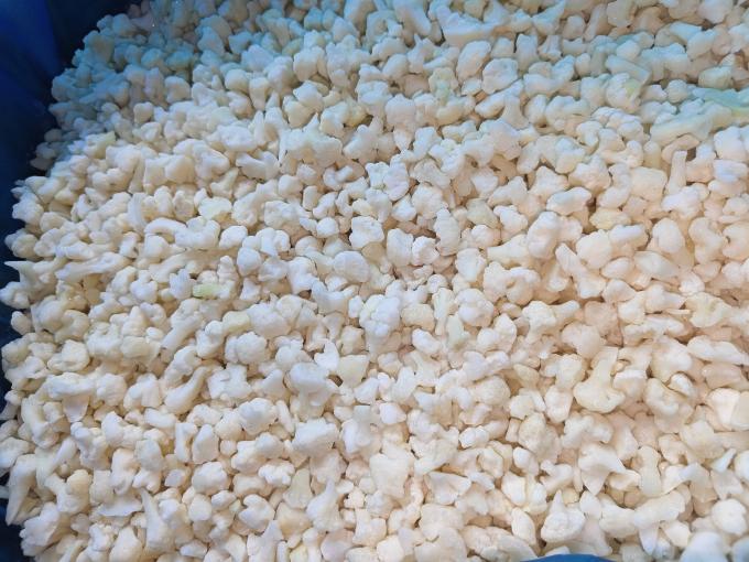 Precio de f&aacute;brica de la coliflor china de primera calidad Coliflor HACCP BRC Certificado de sabor natural Org&aacute;nico IQF Coliflor congelado 1