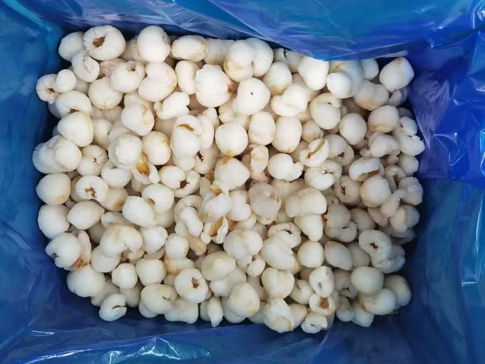 Lichi entera pelada congelada en embalaje de cart&oacute;n a granel IQF Fruta de lichi de sabor dulce con variedad de mango de frutas en conserva 2