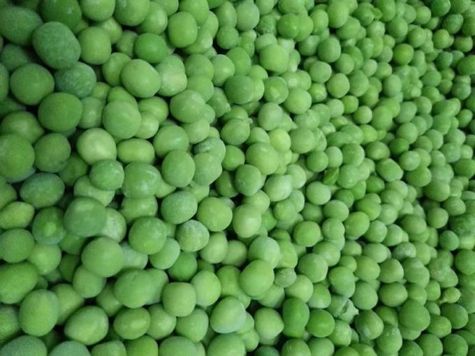 Proveedor minorista a granel de guisantes verdes congelados IQF 10 kg envasados en bolsas de 400 g 0