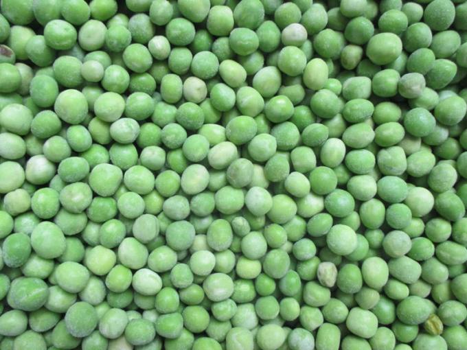 Proveedor minorista a granel de guisantes verdes congelados IQF 10 kg envasados en bolsas de 400 g 1