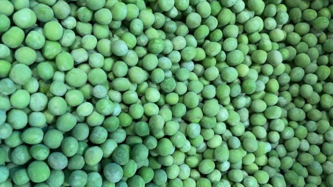 Proveedor minorista a granel de guisantes verdes congelados IQF 10 kg envasados en bolsas de 400 g 2