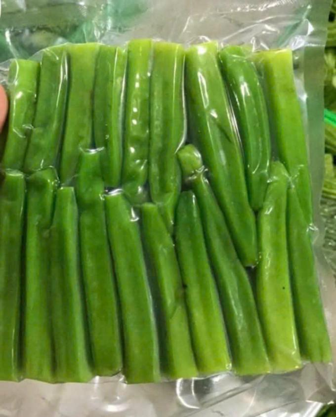 Okra Premium IQF de Dama Congelada, Entera y en Rodajas, para Cocinar, Proveedor Mayorista a Granel de Vietnam 7